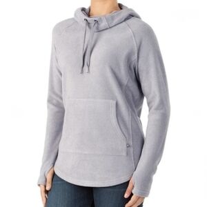 FreeFly Bamboo Polar Fleece Hoody Silver Stone Size Small